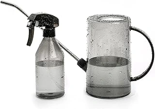 1 Liter Watering Can with Long Spout and Bonus Mister Bottle