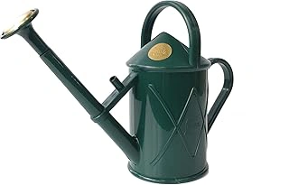 HAWS The Bartley Burbler Two Pint Plastic Watering Can, Green