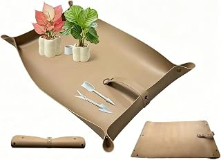 PU Leather Waterproof Portable Repotting Mat