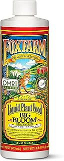 Fox Farm Big Bloom Liquid Organic Plant Food for Flowering & Fruiting Plants, 1 Pint