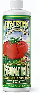 FoxFarm Grow Big Liquid Plant Food Concentrate, Pint Size
