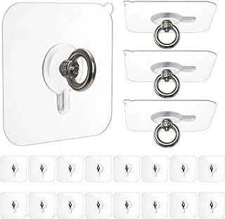 Suwimut 20 Pack Heavy Duty Adhesive Ceiling Hooks