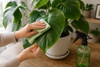 Learn the precise ratios and mixing order for a safe, effective leaf-cleaning solution.